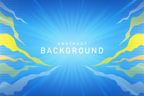 Dynamic Blue Abstract Background: A Versatile Visual Solution