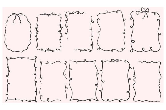Enhance Your Designs with Decorative Frame or Border Set Vector: Avoid Common Pitfalls