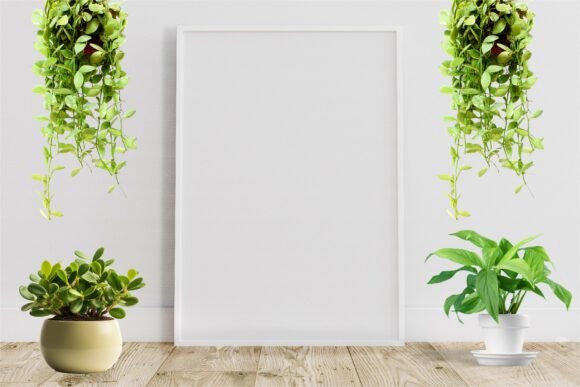 Modern Nature-Inspired Decorative Frame: Style Meets Versatility