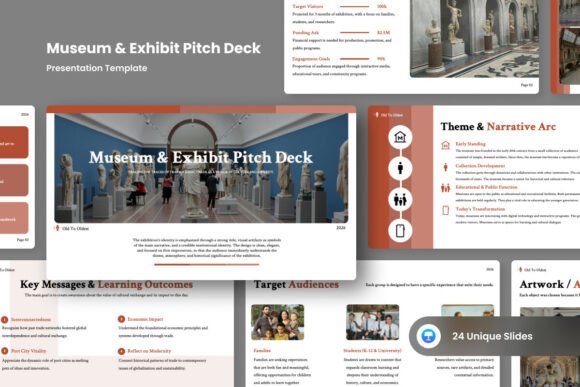 Museum Exhibit Pitch Deck Keynote: A Professional Tool for Curatorial Storytelling