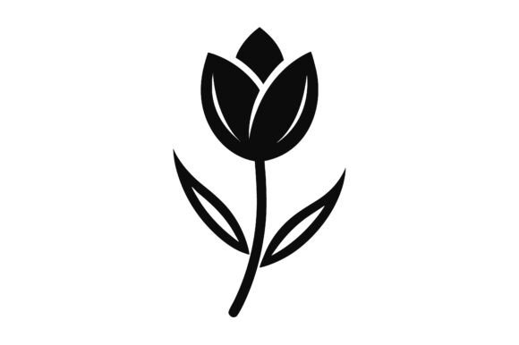 Tulip Clip Art Black Silhouette Line Art: A Strategic Design Resource for Visual Clarity and Creative Efficiency